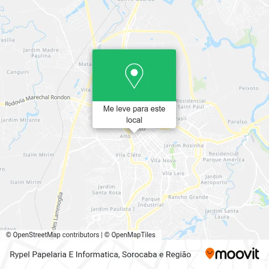 Rypel Papelaria E Informatica mapa