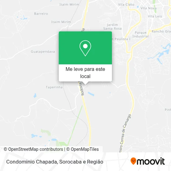 Condominio Chapada mapa