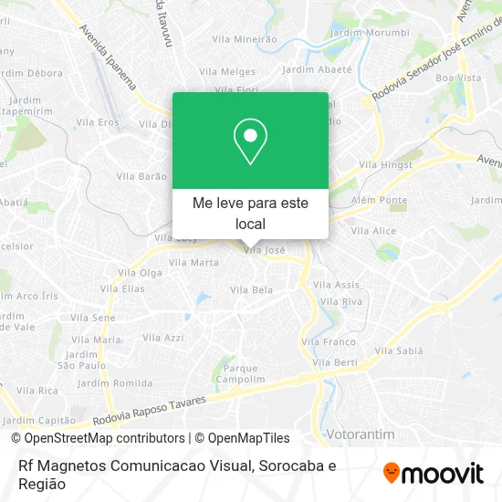Rf Magnetos Comunicacao Visual mapa