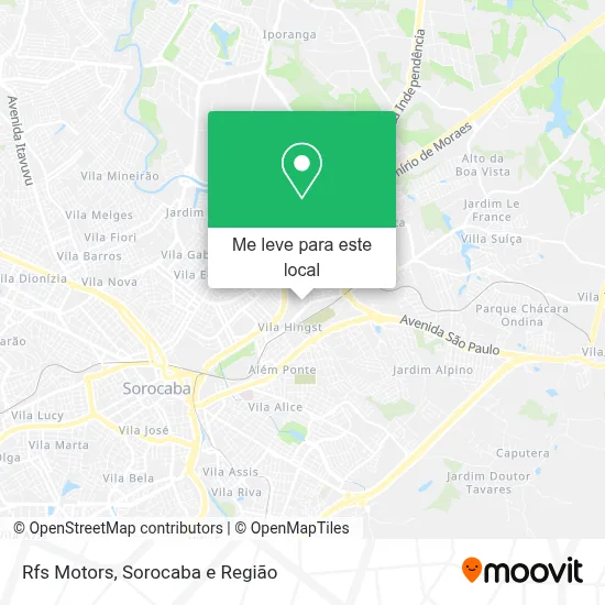 Rfs Motors mapa