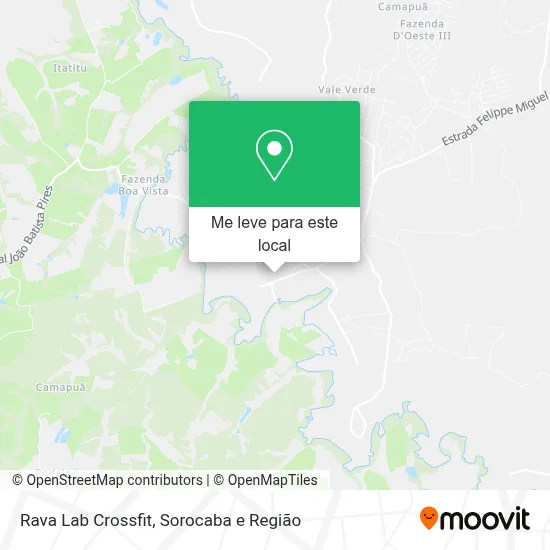 Rava Lab Crossfit mapa