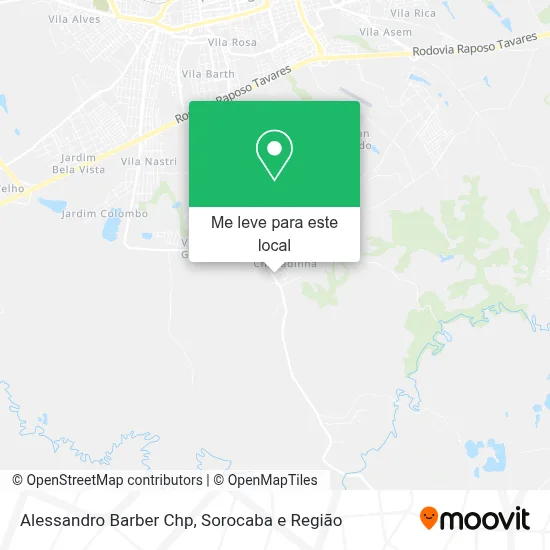 Alessandro Barber Chp mapa
