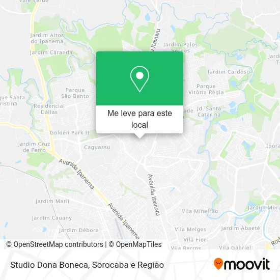 Studio Dona Boneca mapa