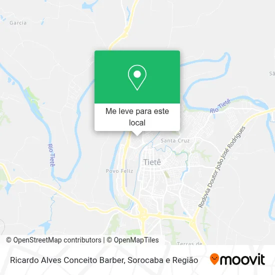 Ricardo Alves Conceito Barber mapa