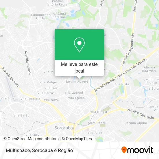Multispace mapa