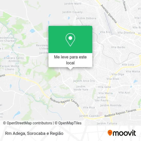 Rm Adega mapa