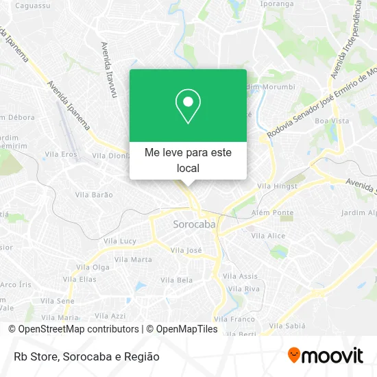 Rb Store mapa