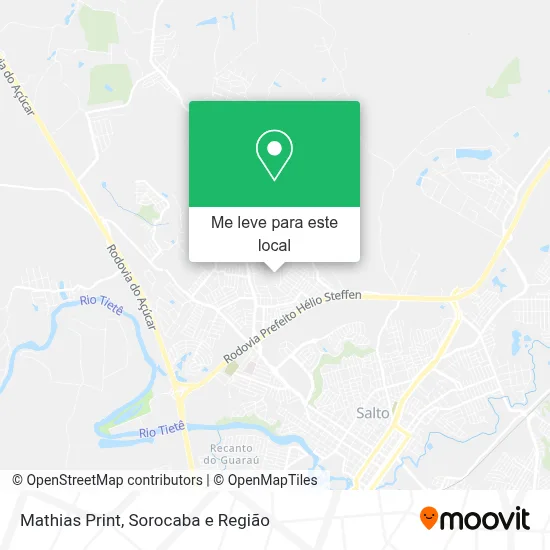Mathias Print mapa