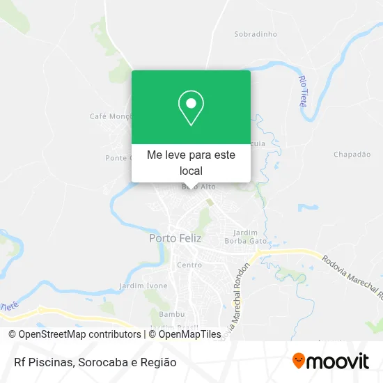 Rf Piscinas mapa