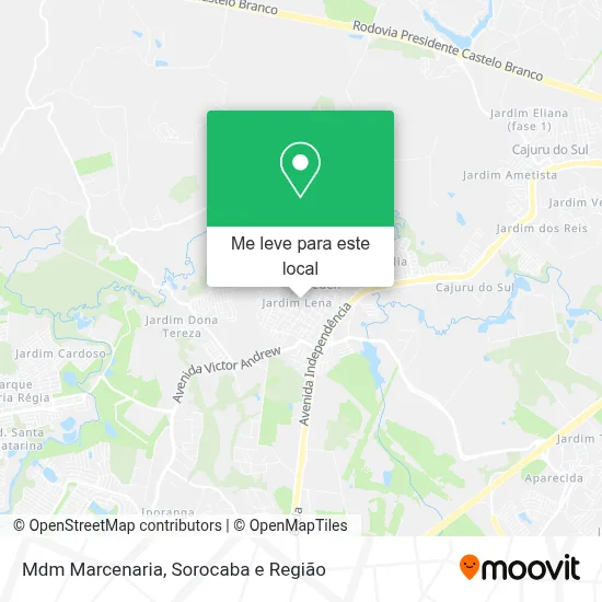 Mdm Marcenaria mapa