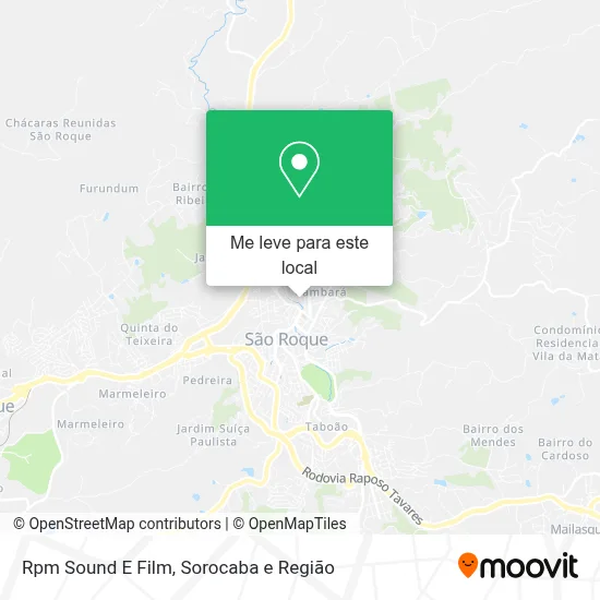 Rpm Sound E Film mapa