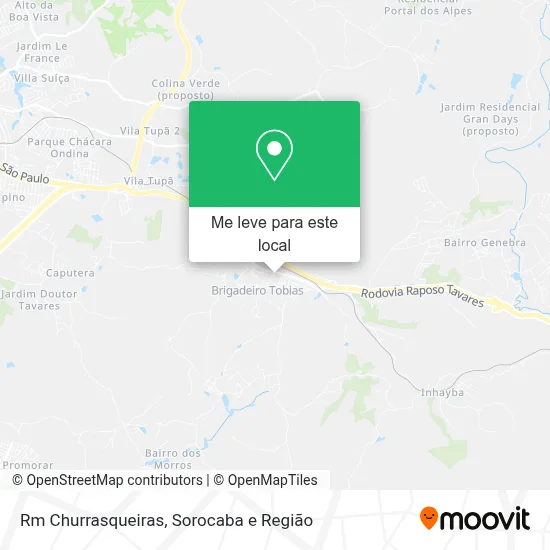Rm Churrasqueiras mapa
