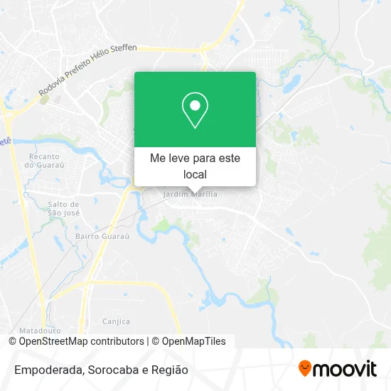 Empoderada mapa