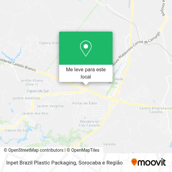 Inpet Brazil Plastic Packaging mapa