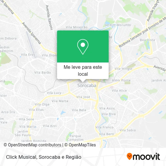Click Musical mapa