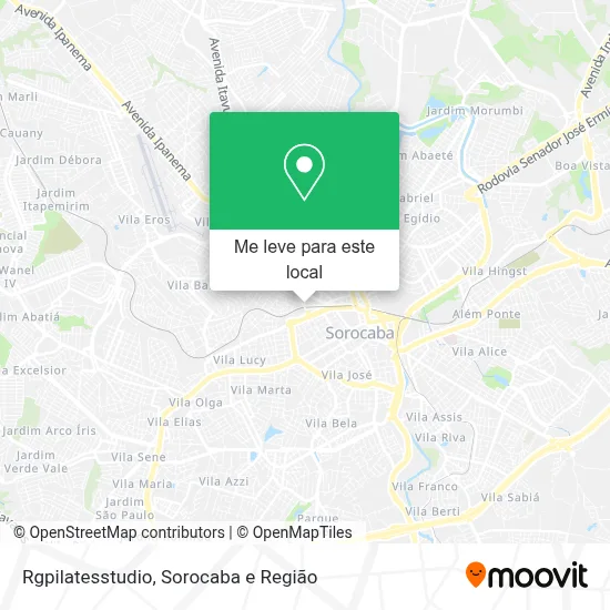 Rgpilatesstudio mapa