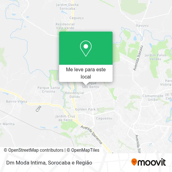 Dm Moda Intima mapa