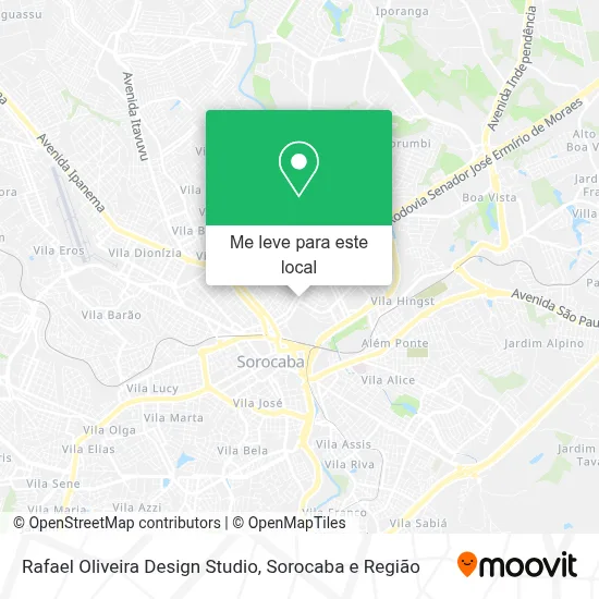 Rafael Oliveira Design Studio mapa