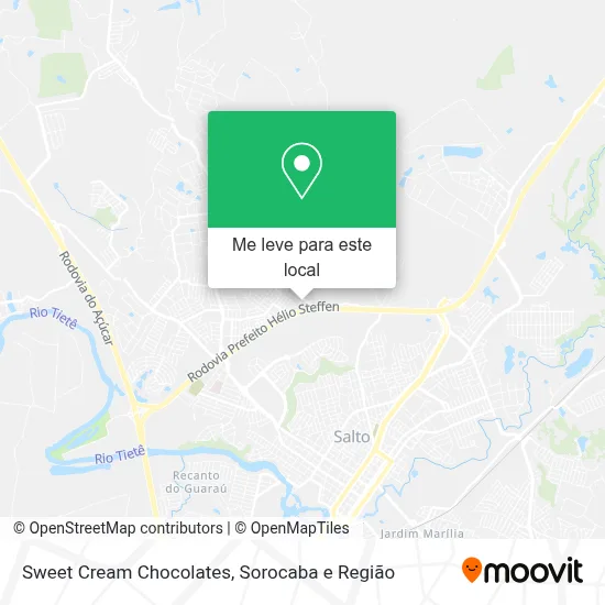 Sweet Cream Chocolates mapa