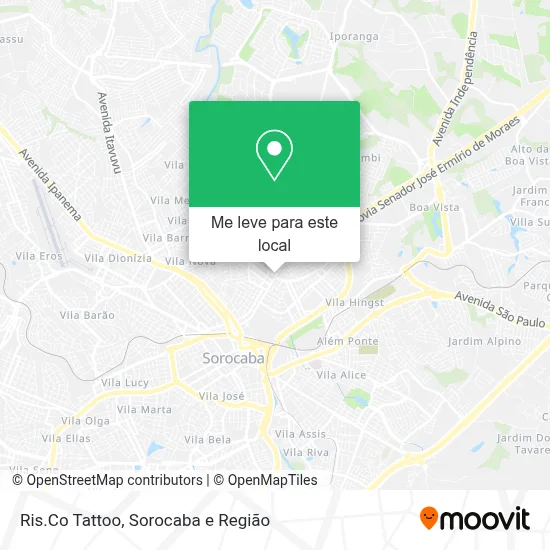 Ris.Co Tattoo mapa