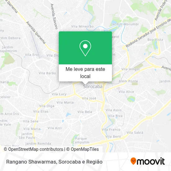 Rangano Shawarmas mapa