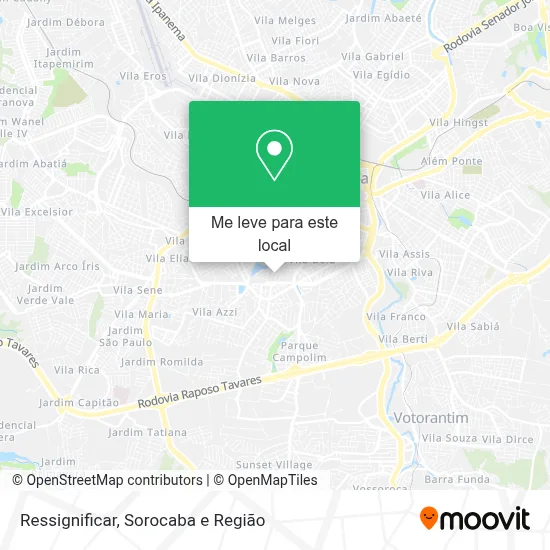 Ressignificar mapa