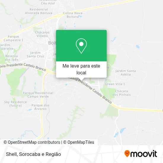 Shell mapa
