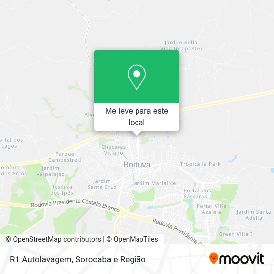 R1 Autolavagem mapa