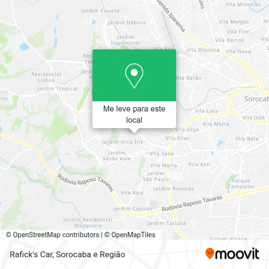 Rafick's Car mapa