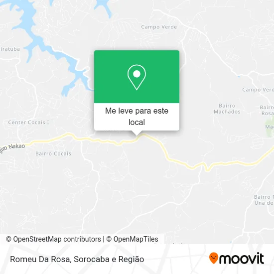 Romeu Da Rosa mapa