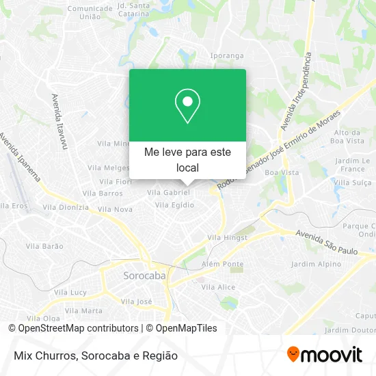 Mix Churros mapa