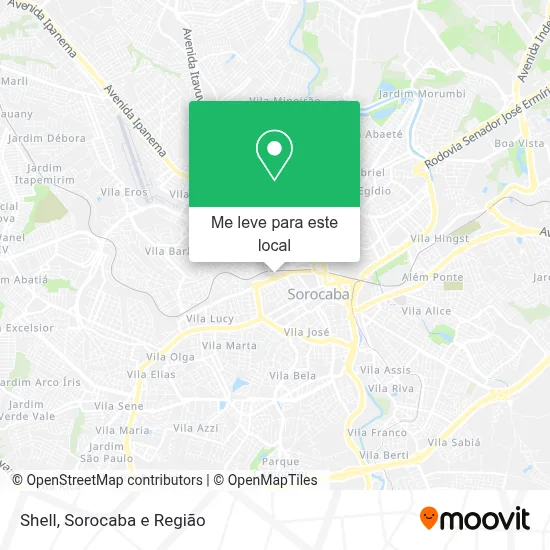 Shell mapa
