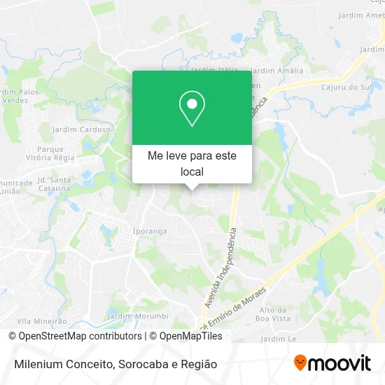 Milenium Conceito mapa
