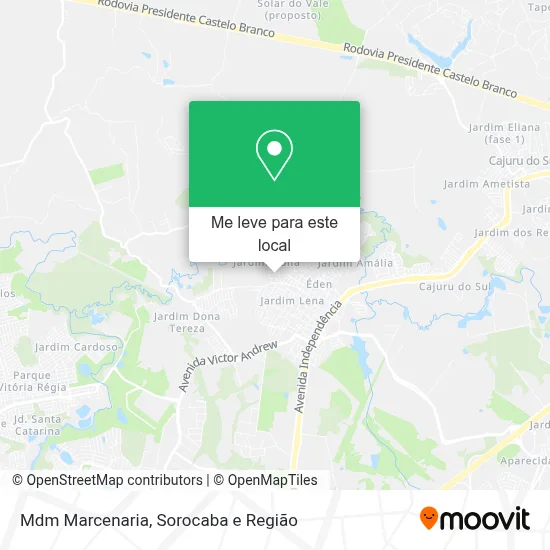 Mdm Marcenaria mapa