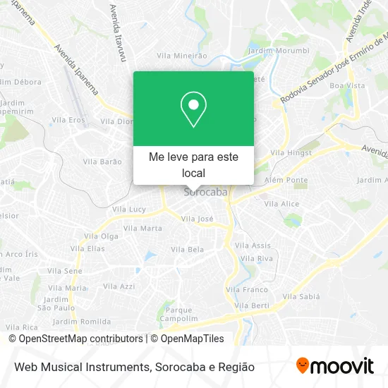 Web Musical Instruments mapa