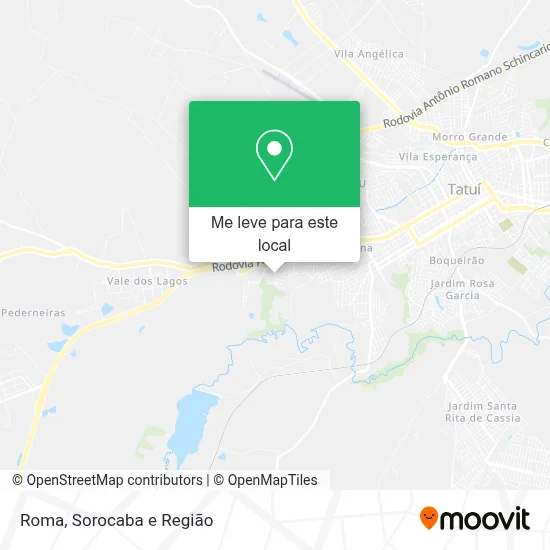 Roma mapa