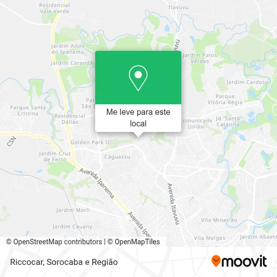 Riccocar mapa