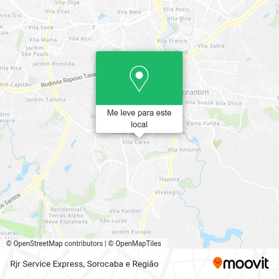 Rjr Service Express mapa
