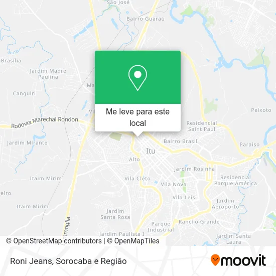 Roni Jeans mapa