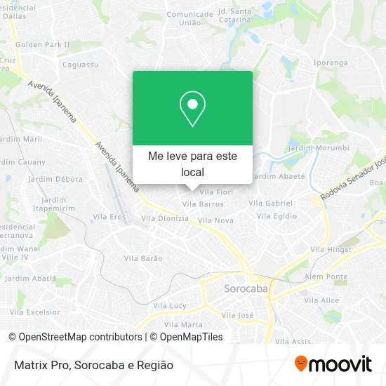 Matrix Pro mapa