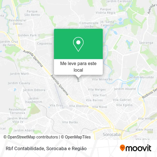 Rbf Contabilidade mapa