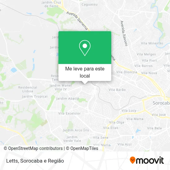 Letts mapa
