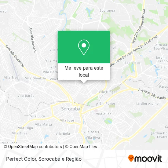 Perfect Color mapa