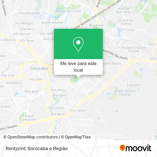 Rentprint mapa