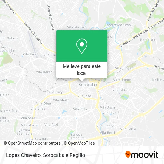 Lopes Chaveiro mapa