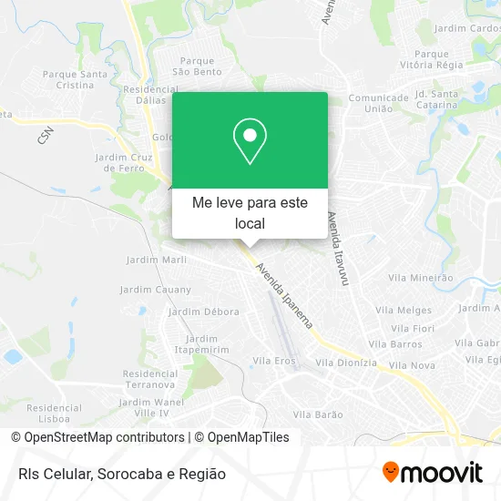 Rls Celular mapa