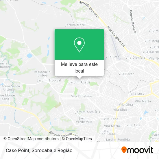 Case Point mapa