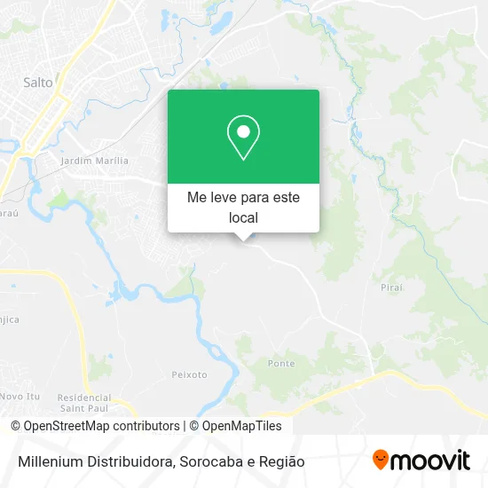 Millenium Distribuidora mapa