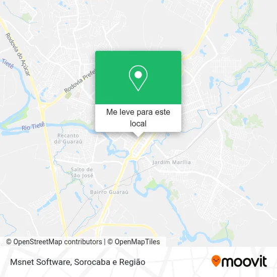 Msnet Software mapa