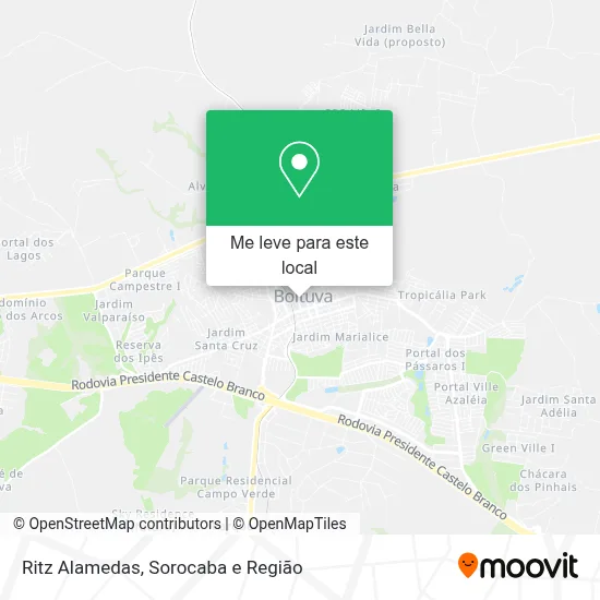 Ritz Alamedas mapa